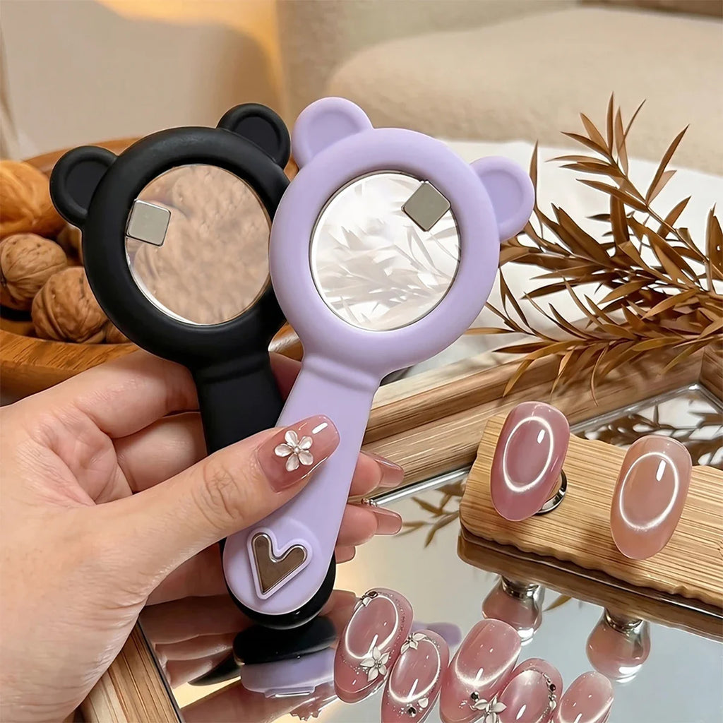 Double-Headed Bear Magnetic Nail Tool for Gel Polish Design Magnetic Nail Tool Qme
