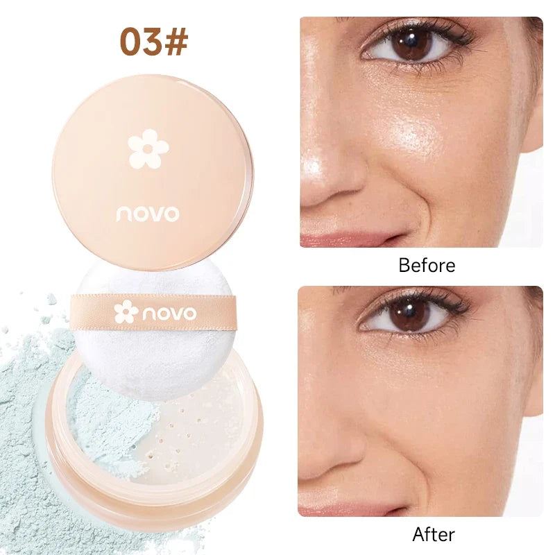 Matte Loose Setting Powder – Oil Control & Waterproof | Qme Loose Setting Powder Qme 03