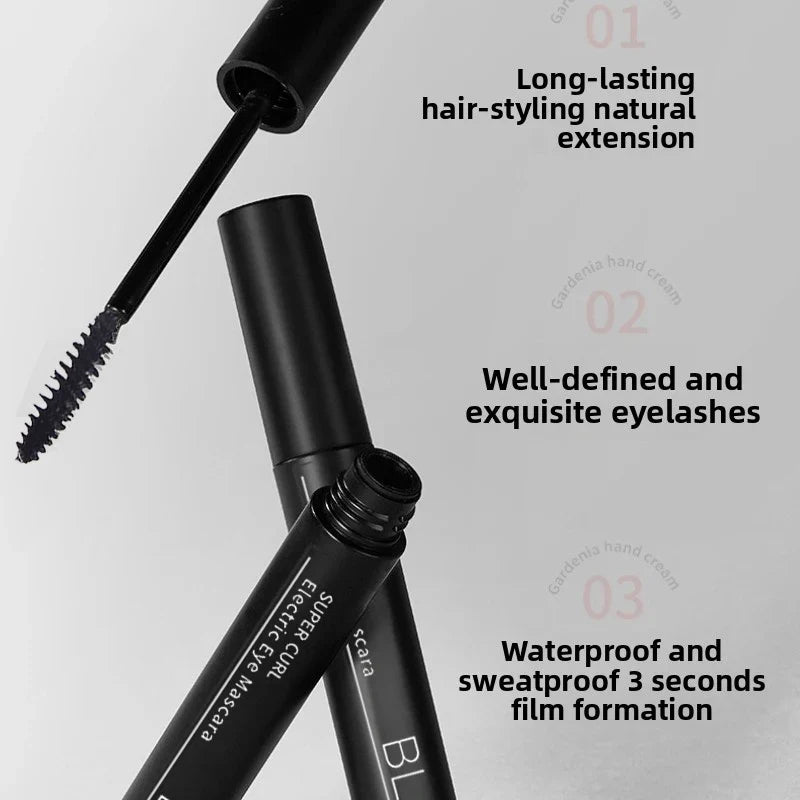Qme Black Volumizing Waterproof Mascara – Smudge-Proof Volumizing Mascara Qme