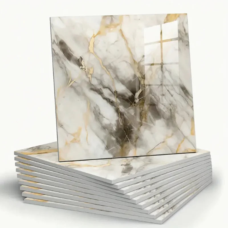 Self Adhesive Marble Wallpaper Tiles 30x30CM – Peel & Stick Peel & Stick Wallpaper Qme 5 20pcs