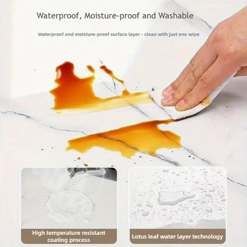 Marble Peel & Stick Wall Panel Wallpaper – European Style Peel & Stick Wallpaper Qme