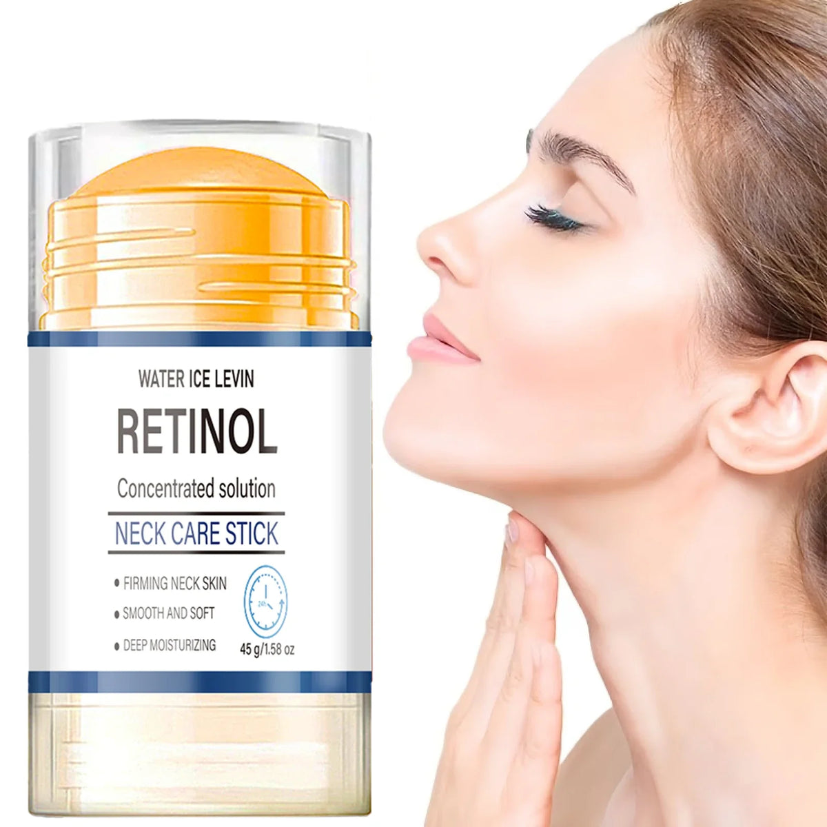 Turmeric Retinol Neck Care Stick – Firming & Moisturizing Neck Care Stick Qme