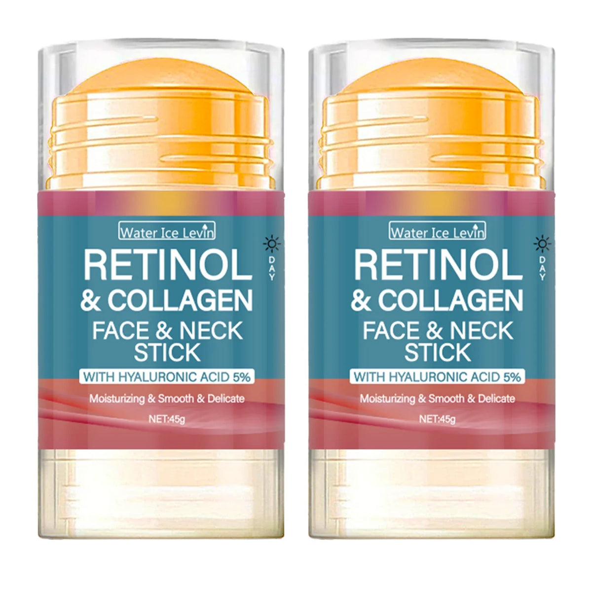 Retinol Face & Neck Firming Bar – Elasticity Treatment Retinol Treatment Bar Qme Two bottles