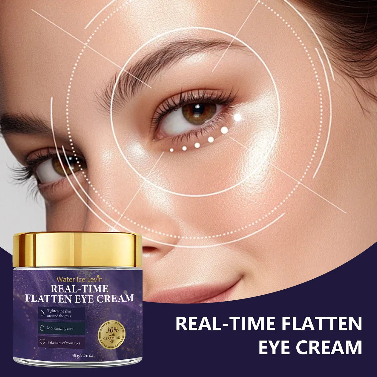 Firming Eye Cream – Collagen, Caffeine & Retinol | Qme Eye Cream Qme