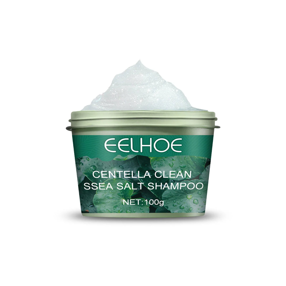 EELHOE Sea Salt Shampoo – Anti-Dandruff Deep Cleanse Hair Care Shampoo Qst 100g