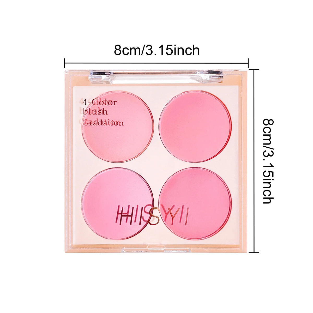 Radiant Blush Palette – Soft Matte & Shimmer Natural Glow Blush Palette Qme