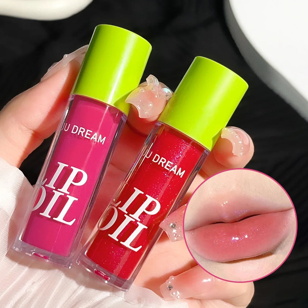 Qme Plumping Lip Gloss Oil – Hydrating Transparent Finish Plumping Lip Gloss Qme