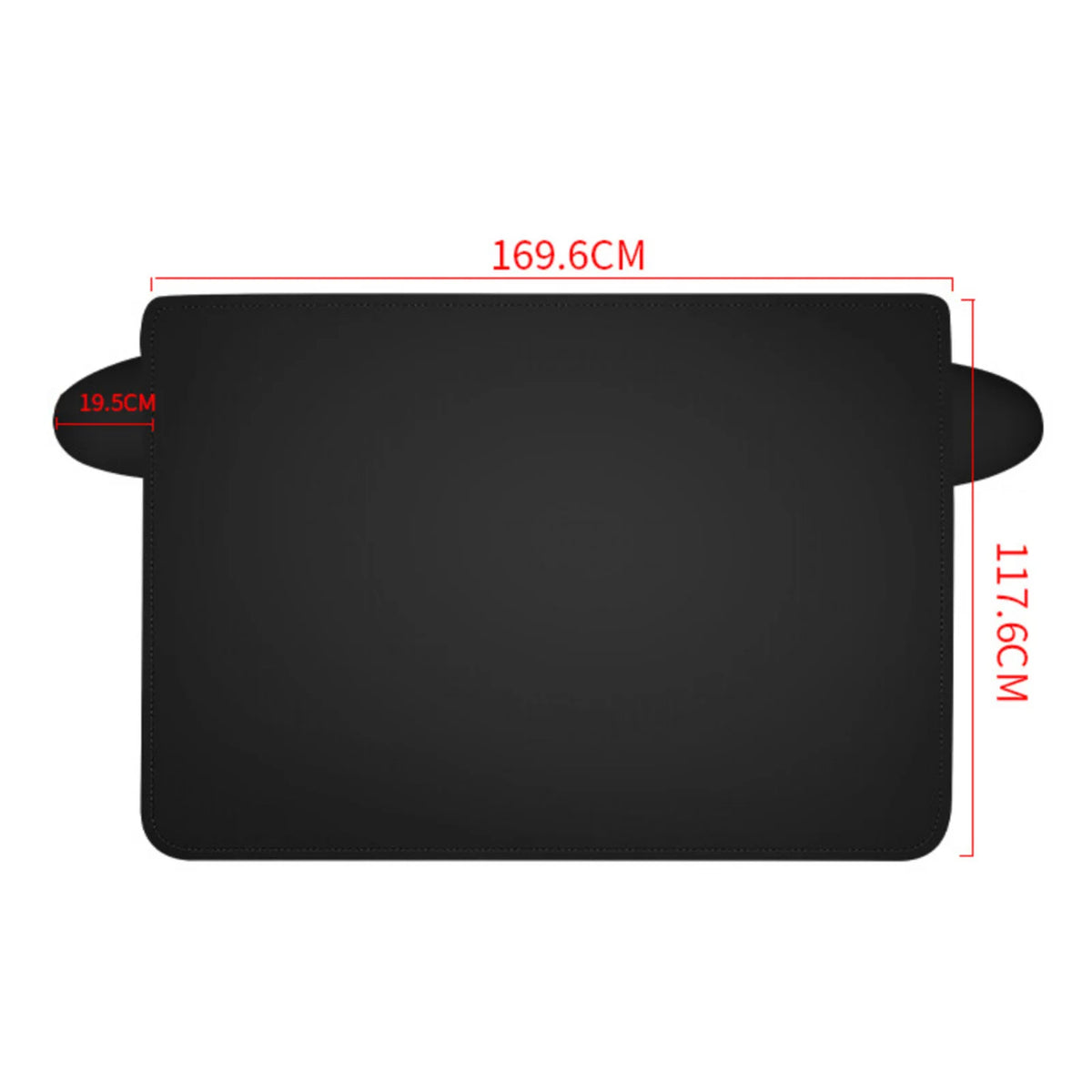 Magnetic Car Windshield Snow Cover & Sunshade – Universal Fit Car Windshield Cover Qst black
