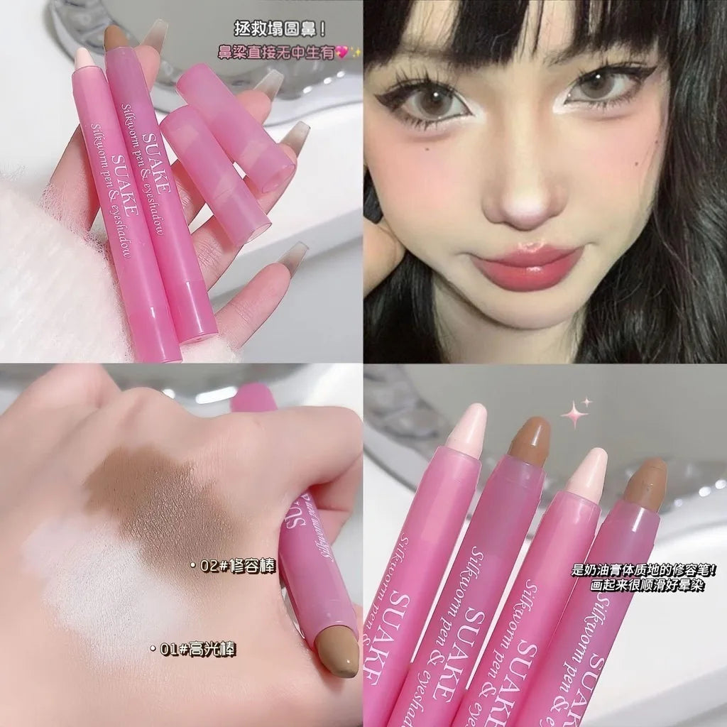 Qme Matte Contour Highlighter – Easy Blend & Long-Lasting Contour Highlighter Qme