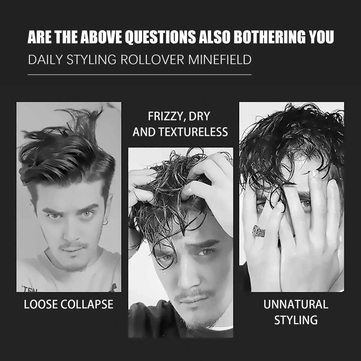 Jaysuing Hair Styling Gel Spray – Strong Hold & Frizz Control Hair Styling Spray Qst