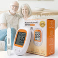 Blood Glucose Meter Kit – 50 Strips & Lancets, No Coding Blood Glucose Monitor Qst 1 set