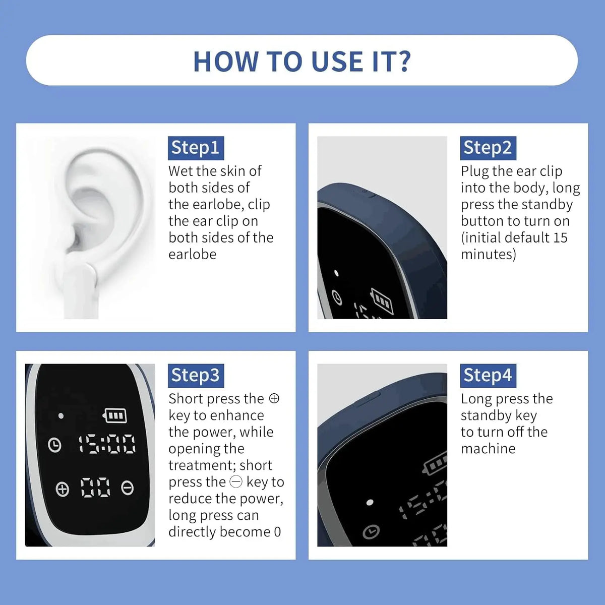 CES Cranial Electrotherapy Stimulation Device | Sleep & Calm Aid Electrotherapy Sleep Device Qst