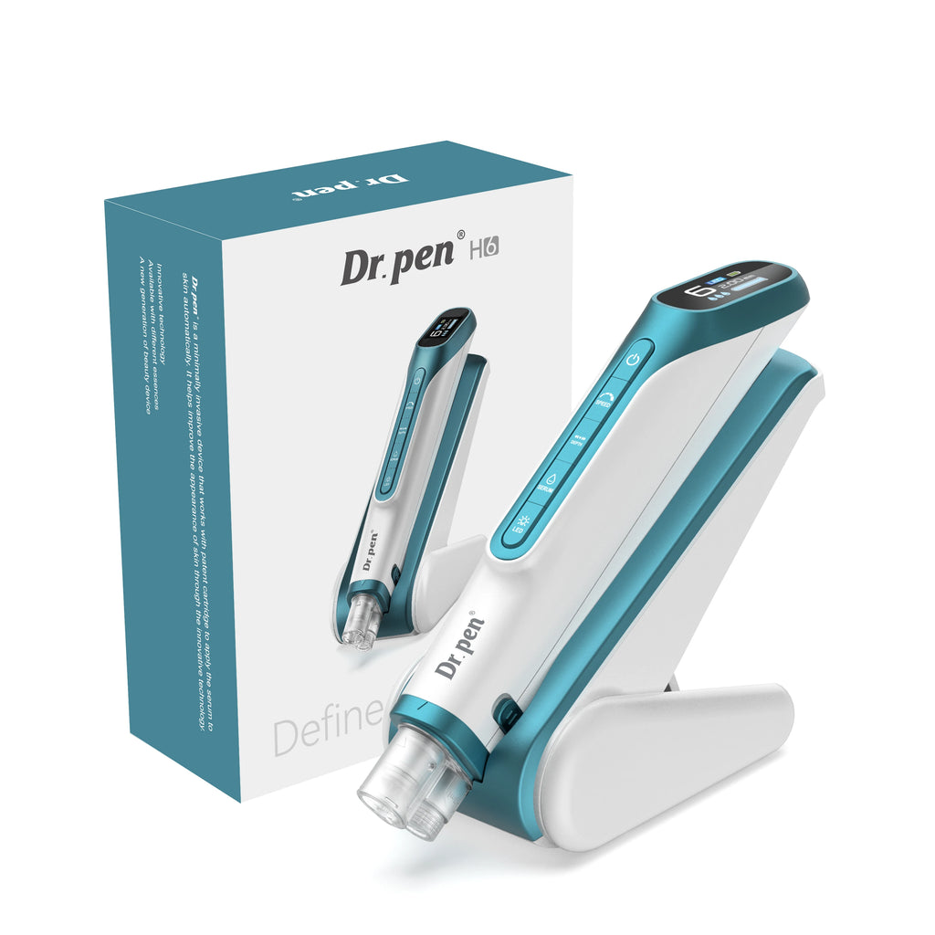 Dr. Pen H6 Microneedling Pen + Hello Face L6 LED Mask Bundle Microneedling LED Bundle Qst