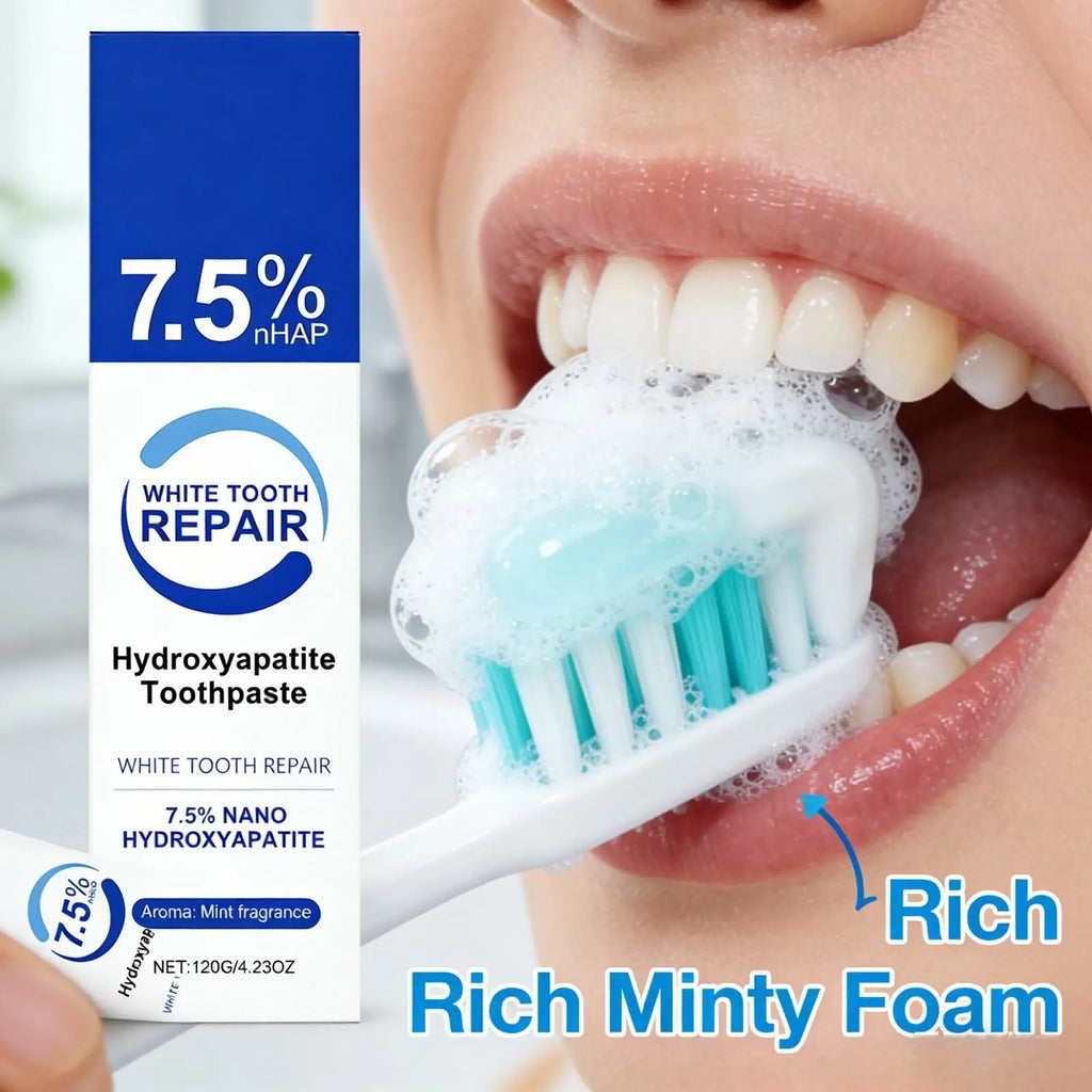 Nano Hydroxyapatite Toothpaste – Whitening Mint 120g Whitening Toothpaste Qst