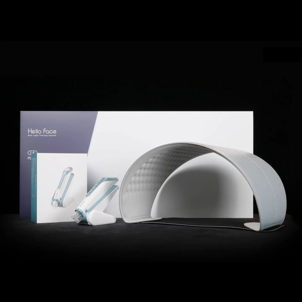 Dr. Pen H6 Microneedling Pen + Hello Face L6 LED Mask Bundle Microneedling LED Bundle Qst