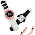 EMS TENS Wireless Wrist Massager – 8 Modes, Red Light Therapy Wrist Massager Qst 1 PCS USB Type-C