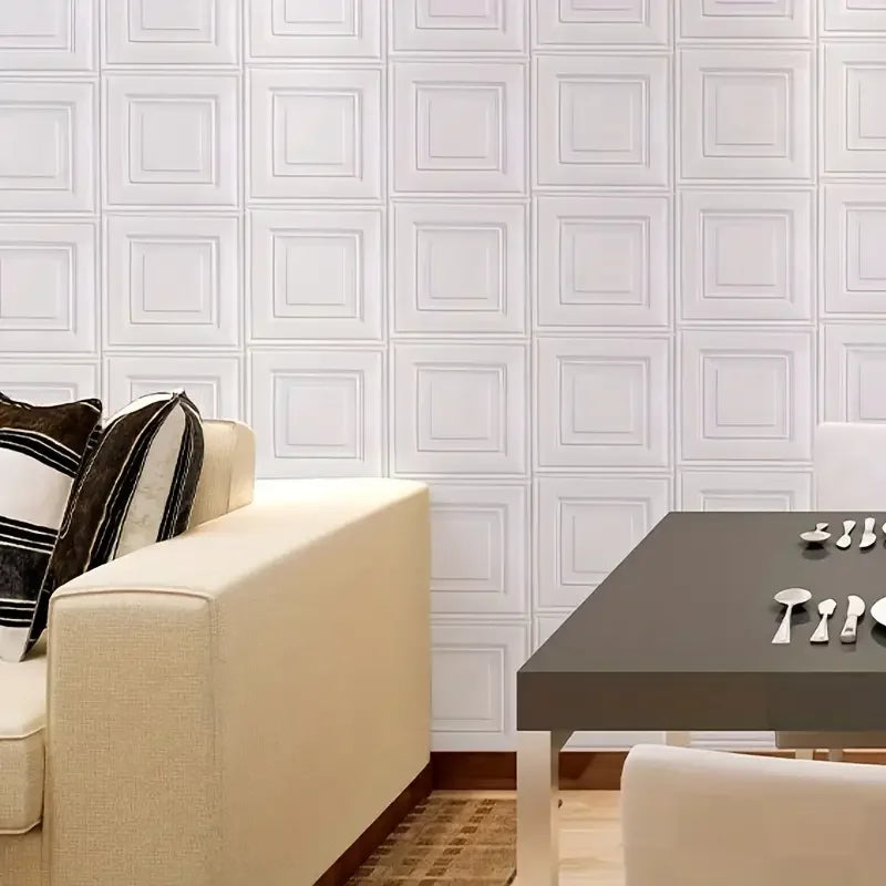 3D Stereo Self-Adhesive Wall Sticker – Waterproof PVC Decor 3D Wall Sticker Qme