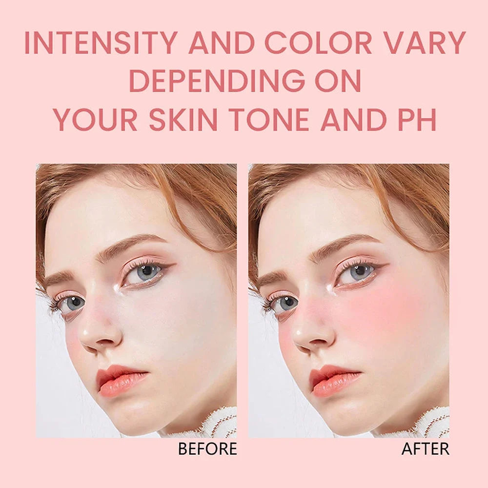 Korean Nude Pink Blush – Sheer Lightweight Fresh Glow Face Blush Qme