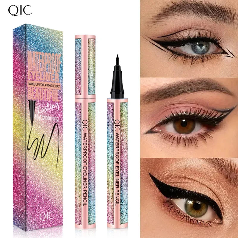 Starry Sky Black Liquid Eyeliner Pen – Waterproof, Quick Dry Liquid Eyeliner Pen Qme