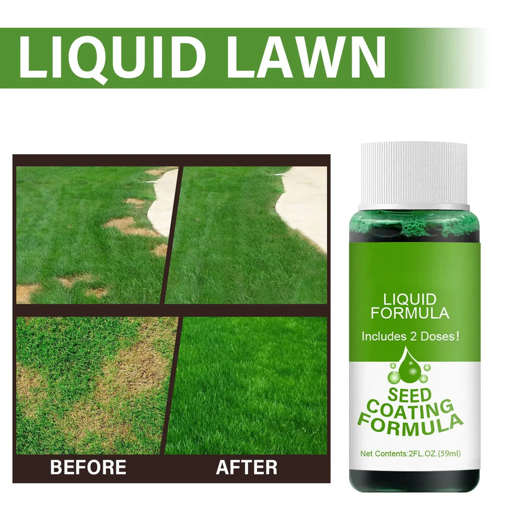 Green Grass Lawn Spray Liquid Paint – Seeding & Repair Lawn Greening Spray Qme