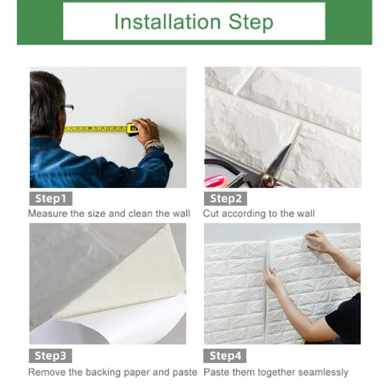 Self Adhesive Wallpaper – Waterproof Peel & Stick Wall Decor Peel & Stick Wallpaper Qme