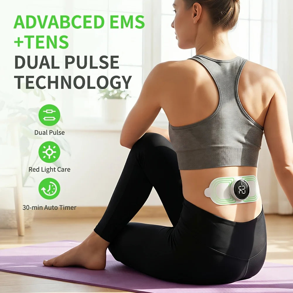 Electronic Pulse Body Massager – Red Light, 8 Modes, 30 Levels Electric Body Massager Qst