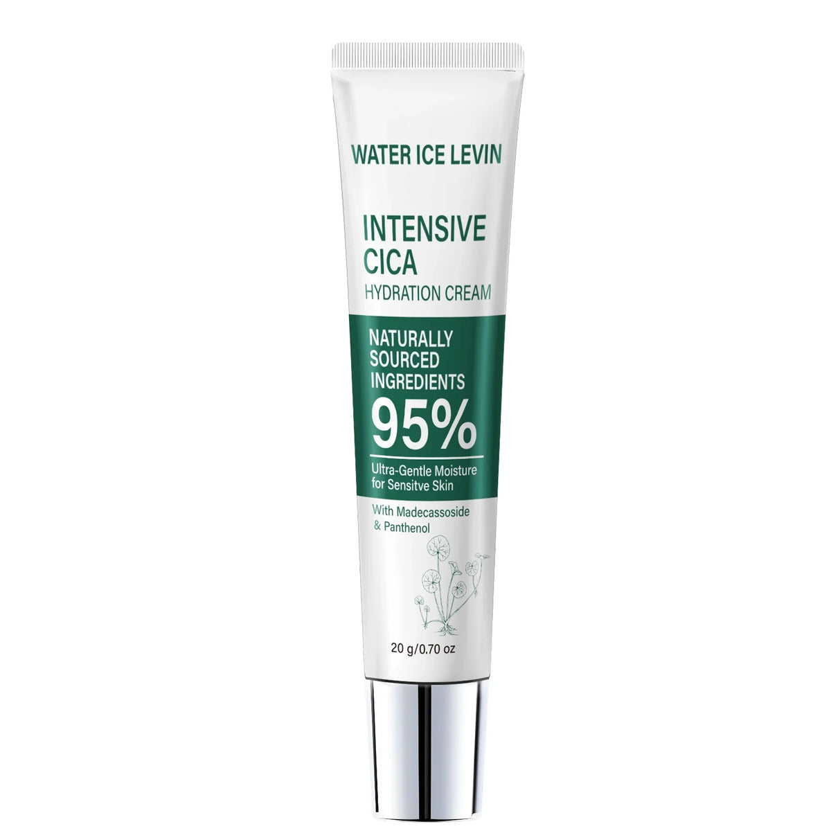 95% Natural Cica Repair Lotion – Madecassoside & Panthenol Cica Face Lotion Qme WHITE 20g