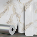 Marble Peel & Stick Wall Panel Wallpaper – European Style Peel & Stick Wallpaper Qme CST-017 40cmx3m