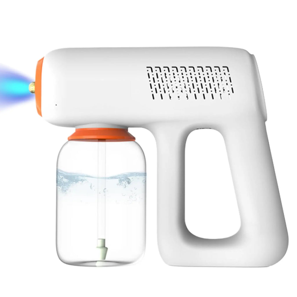 380ml Nano Mist Sprayer Blue Light Rechargeable Electric Bottle Nano Mist Sprayer Qst Default Title