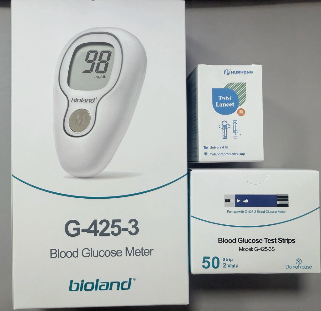 VivaGuard VGM04 Blood Glucose Monitor Kit – Auto-Coding 5s Blood Glucose Monitor Qst 50pcs set United States