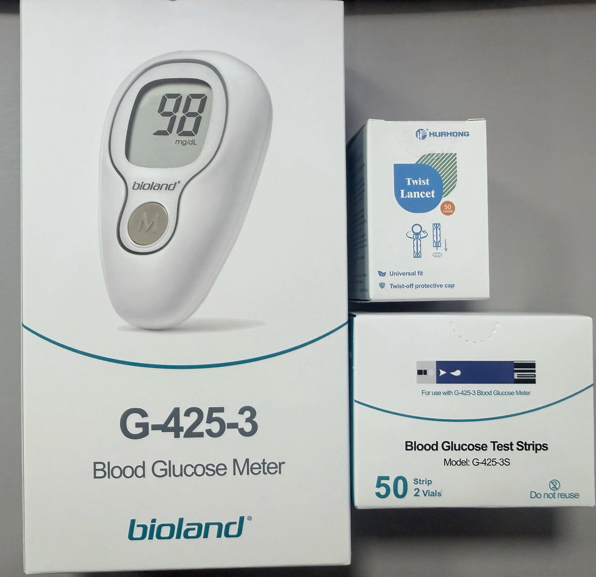 VivaGuard VGM04 Blood Glucose Monitor Kit – Auto-Coding 5s Blood Glucose Monitor Qst 50pcs set United States