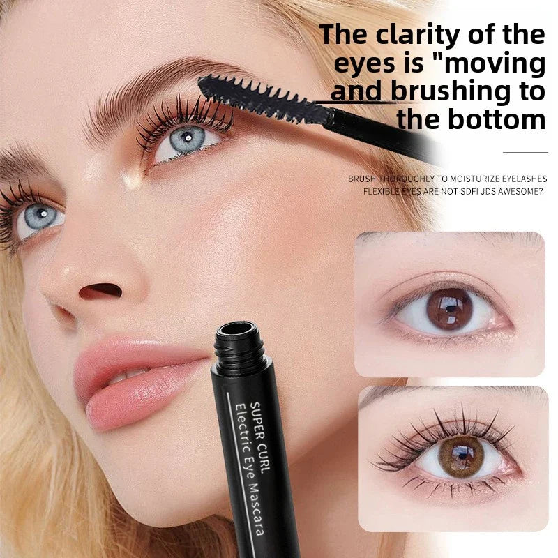 Qme Black Volumizing Waterproof Mascara – Smudge-Proof Volumizing Mascara Qme