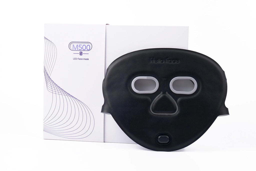 Hello Face M500S LED Light Therapy Mask – 4-Mode, 280 LEDs LED Facial Mask Qst