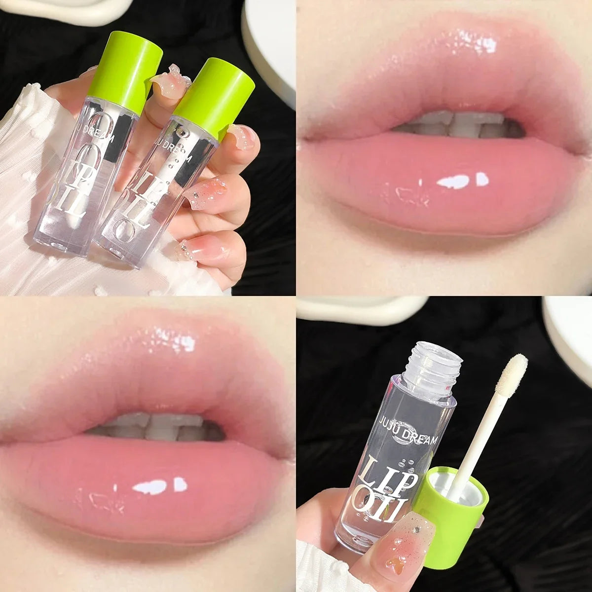Qme Plumping Lip Gloss Oil – Hydrating Transparent Finish Plumping Lip Gloss Qme 01