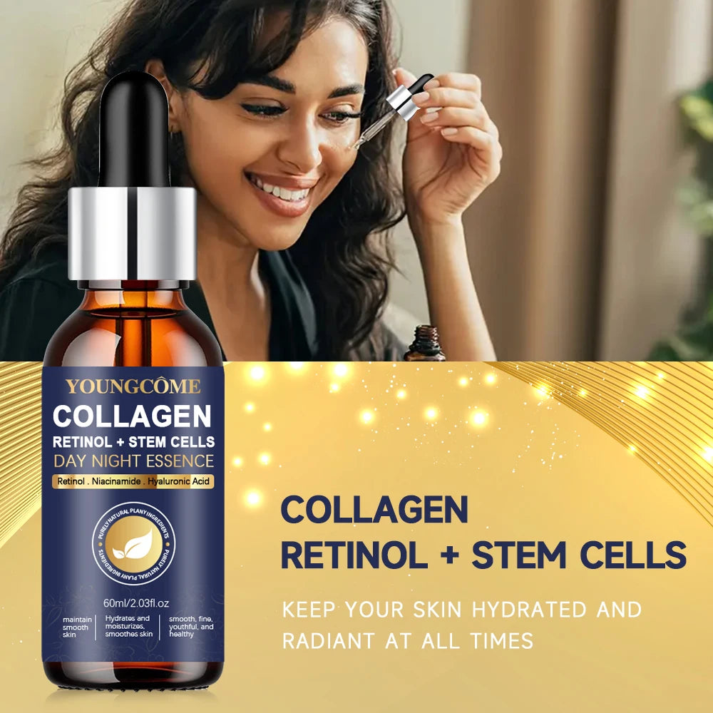 YOUNGCOME Retinol Collagen Face Serum – Firm & Brighten Retinol Face Serum Qst