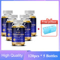 Fulimiks Glutathione 1200mg Capsules – Skin & Antioxidant Glutathione Supplement Qst 5 Bottles 120pcs