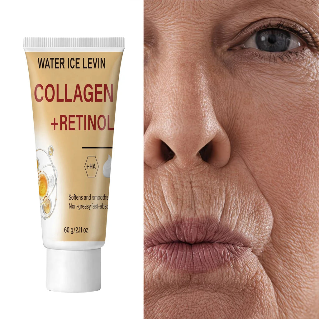 Collagen Retinol HA Face Cream – Hydrating & Firming 60g Face Moisturizer Qme