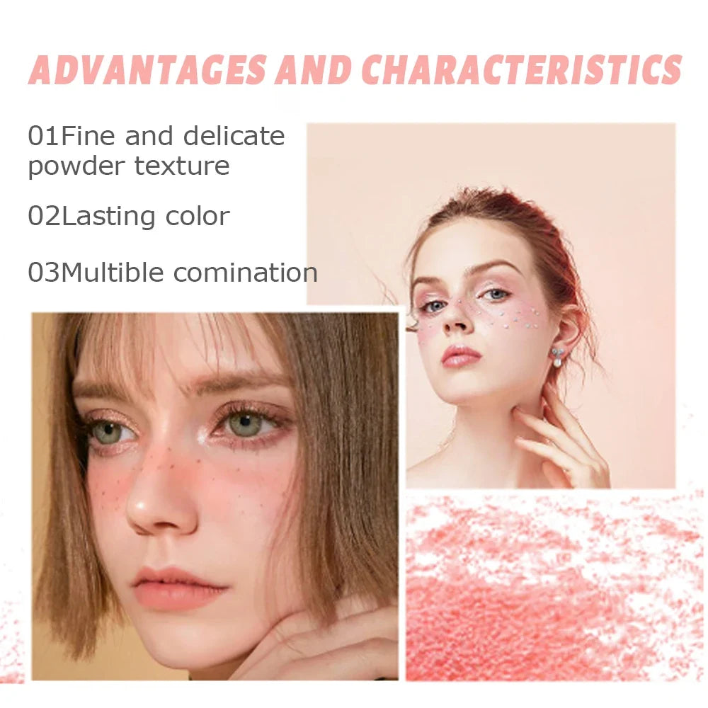 Korean Nude Pink Blush – Sheer Lightweight Fresh Glow Face Blush Qme