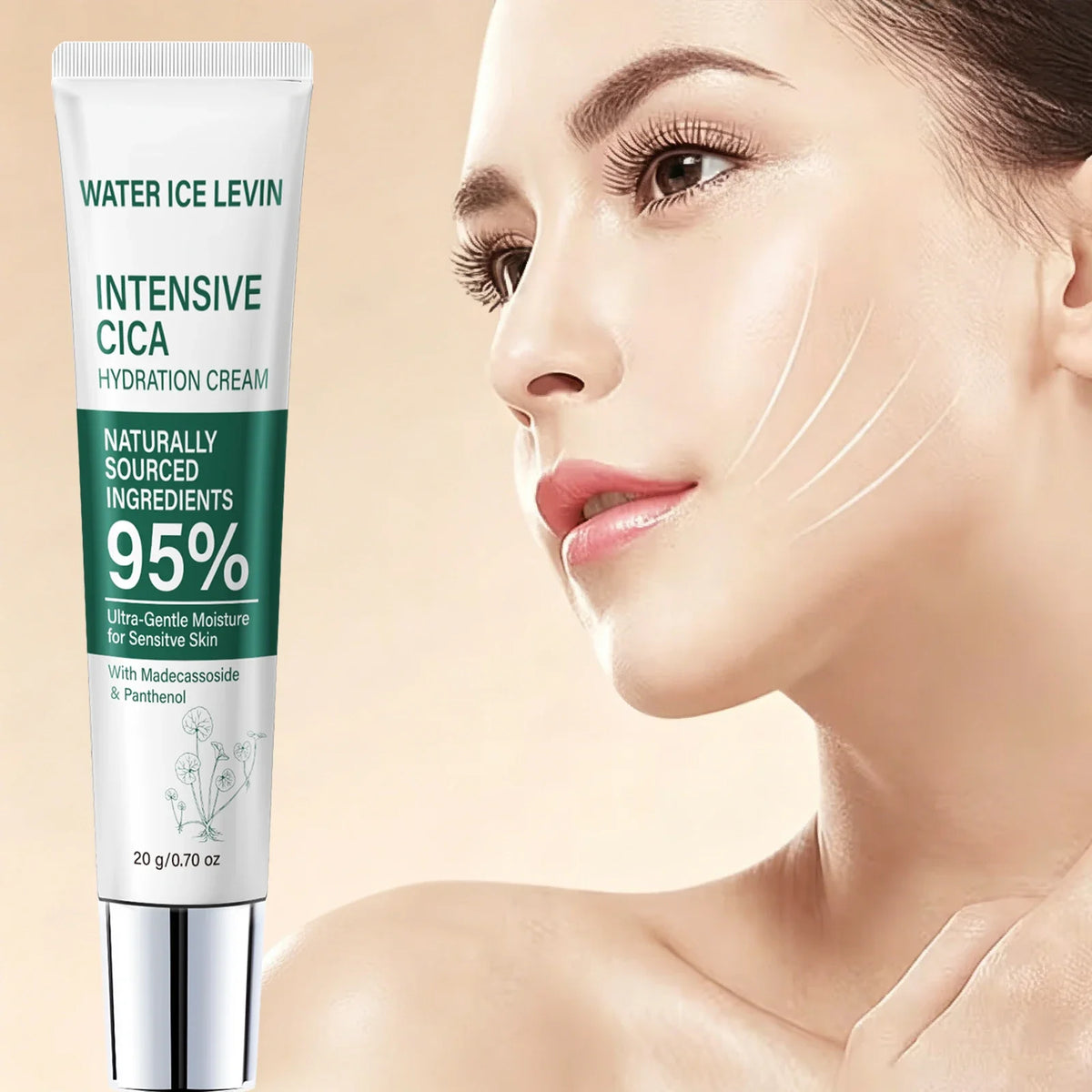 95% Natural Cica Repair Lotion – Madecassoside & Panthenol Cica Face Lotion Qme