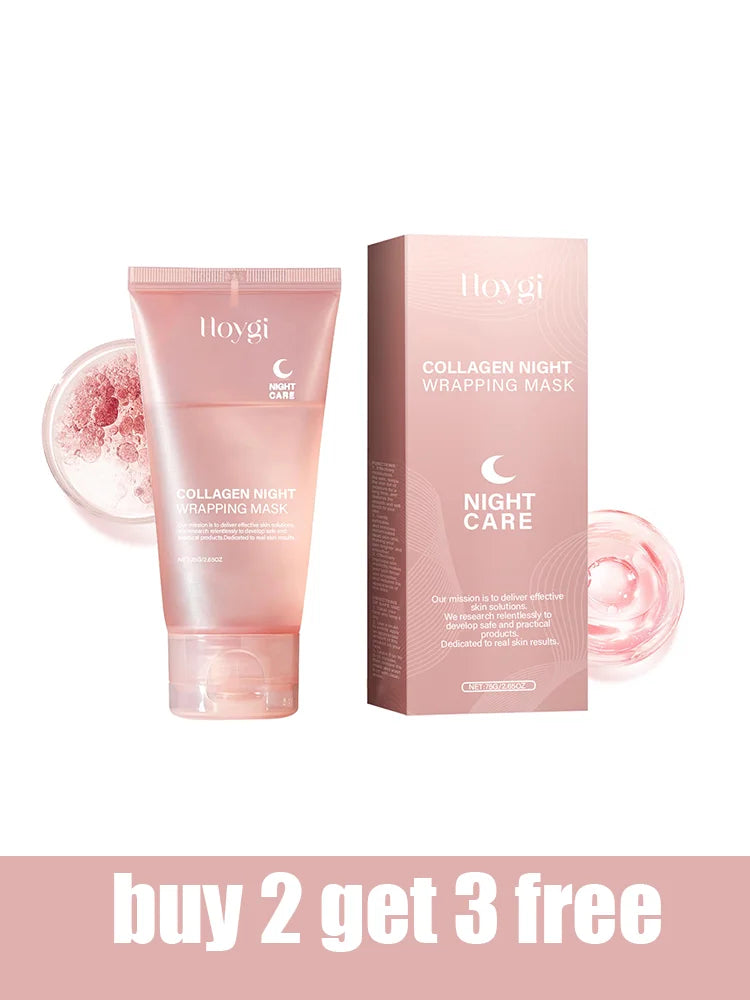 Hoygi Collagen Peel-Off Facial Mask – Hydrate & Brighten Peel-Off Face Mask Qst 5pcs