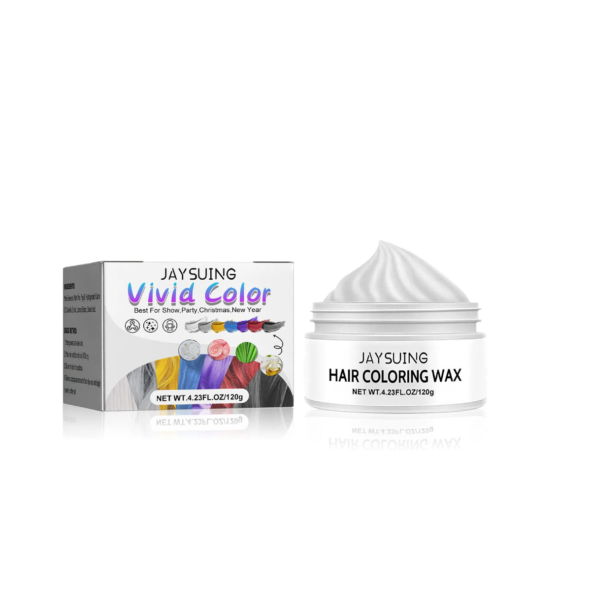 Temporary Hair Color Wax – Nourishing Styling Pomade 120g Hair Color Wax Qst 120g boxed 1