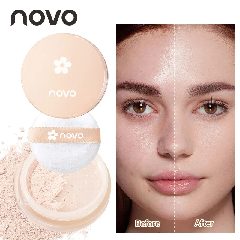 Matte Loose Setting Powder – Oil Control & Waterproof | Qme Loose Setting Powder Qme