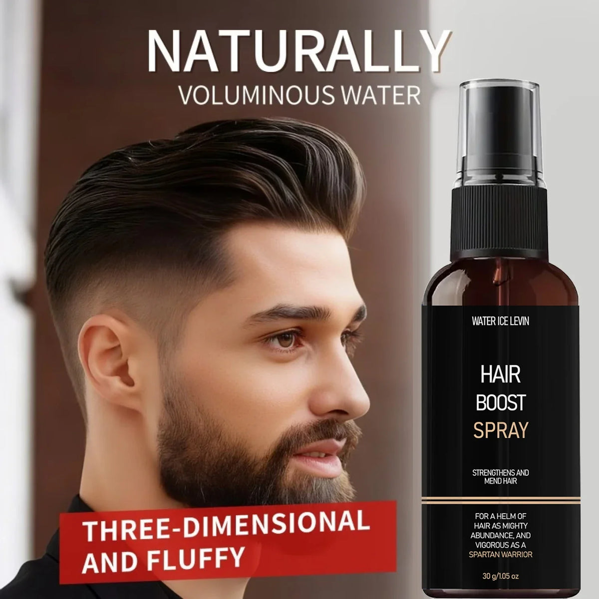 Hair Boost Spray – Biotin, Keratin & Hyaluronic Acid Hair Treatment Spray Qme