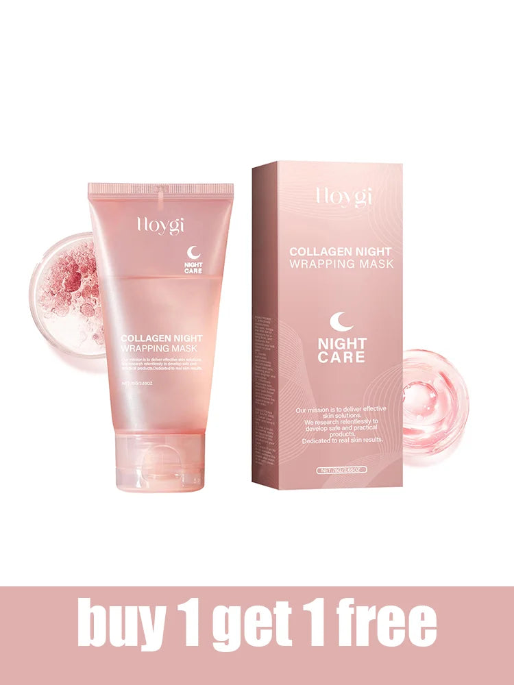 Hoygi Collagen Peel-Off Facial Mask – Hydrate & Brighten Peel-Off Face Mask Qst 2pcs