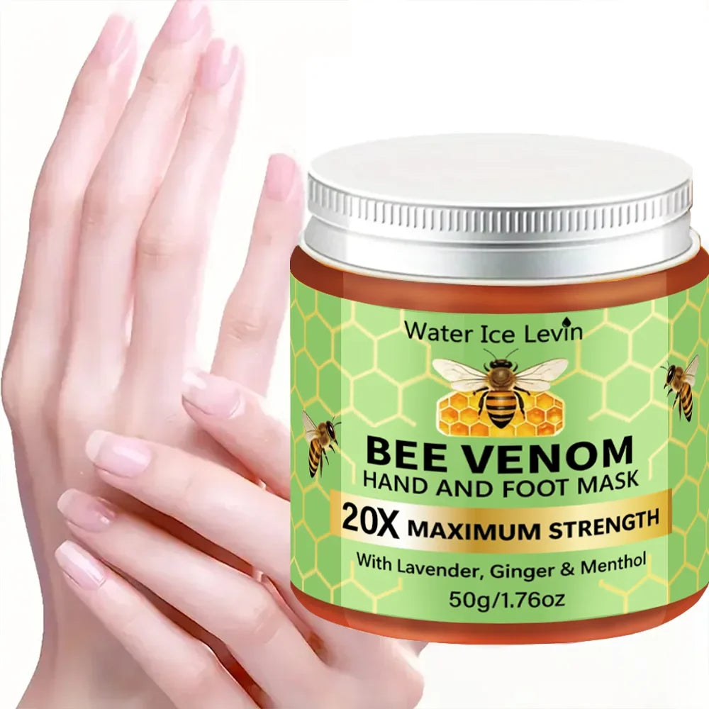 Bee Venom Hand & Foot Mask – Lavender & Ginger Infused Hand & Foot Mask Qme