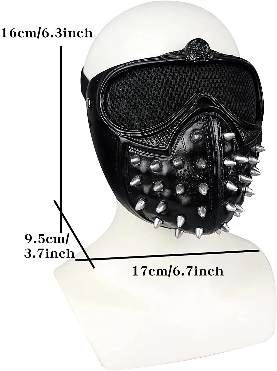 Watch Dogs 2 Wrench LED Cosplay Mask – 25 Expressions LED Cosplay Mask Qme