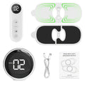 Electronic Pulse Body Massager – Red Light, 8 Modes, 30 Levels Electric Body Massager Qst 1 set USB Type-C