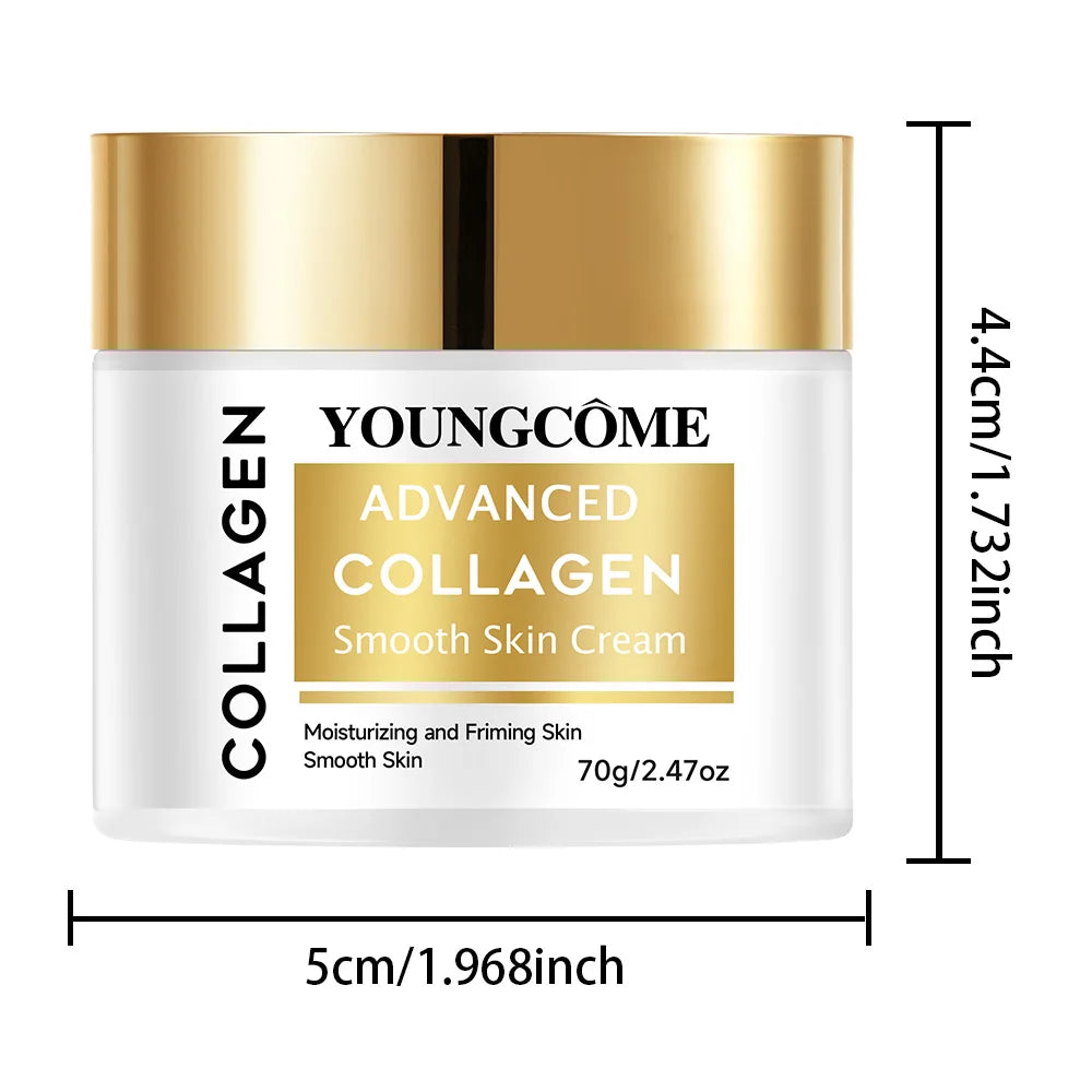 YOUNGCOME Retinol Firming Face Cream – Collagen & Niacinamide Face Moisturizer Cream Qst 70g