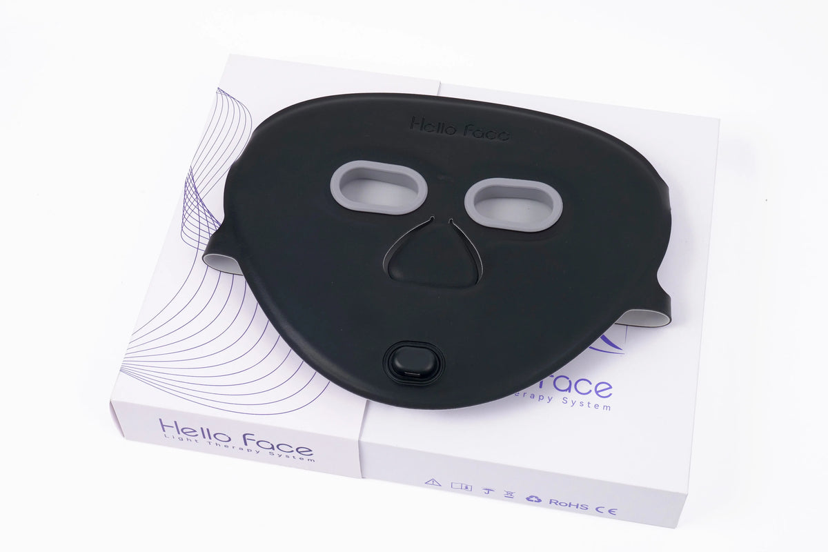 Hello Face M500S LED Light Therapy Mask – 4-Mode, 280 LEDs LED Facial Mask Qst