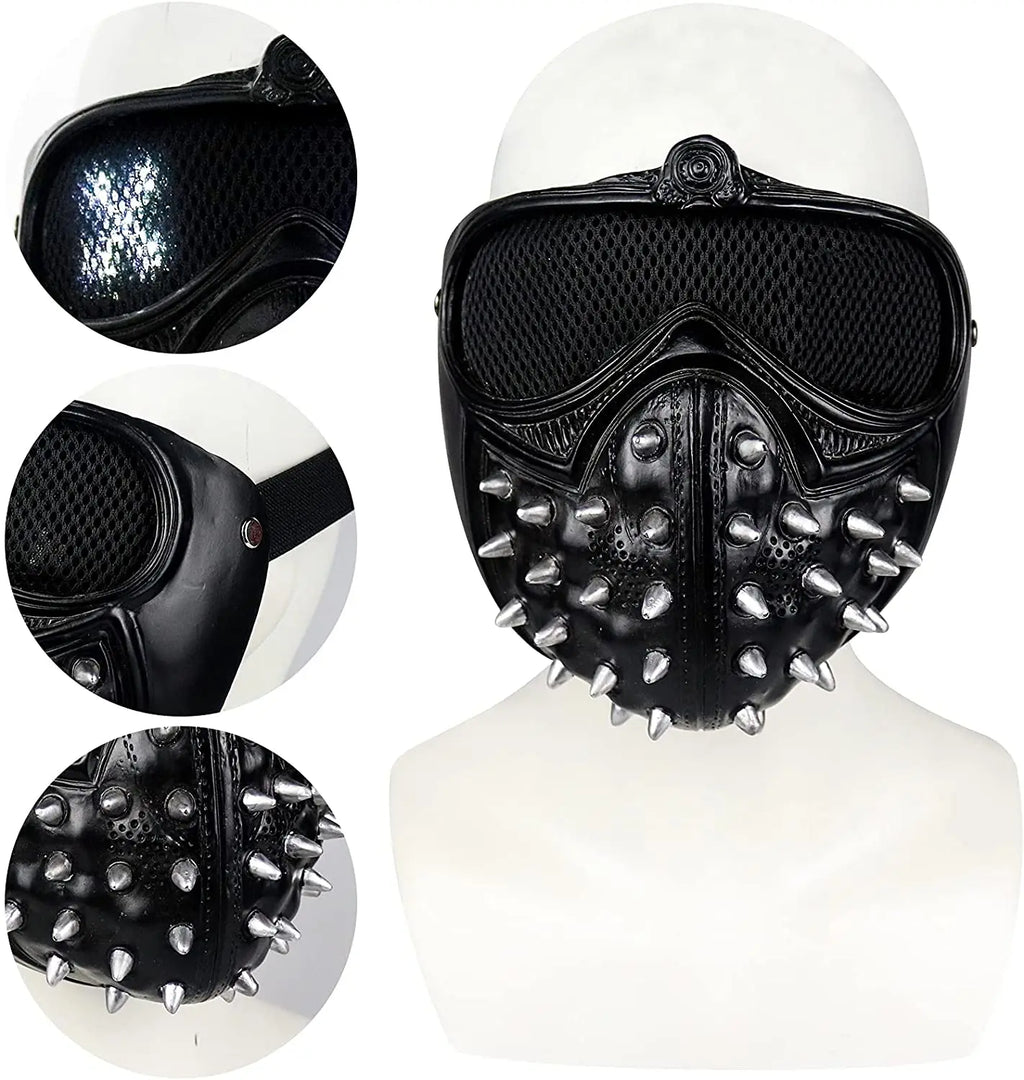 Watch Dogs 2 Wrench LED Cosplay Mask – 25 Expressions LED Cosplay Mask Qme